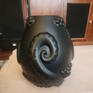 Disney Parks Ursula Tentacles Vase Black Little Mermaid Villain (New!)